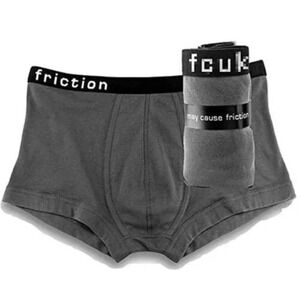 French Connection FCUK Mens Briefs Friction 100% Cotton‎ Boxer Underwear 3 Pack